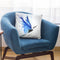 Blue Freedom Flight Throw Pillow By Ashvin Harrison