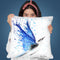 Blue Freedom Flight Throw Pillow By Ashvin Harrison