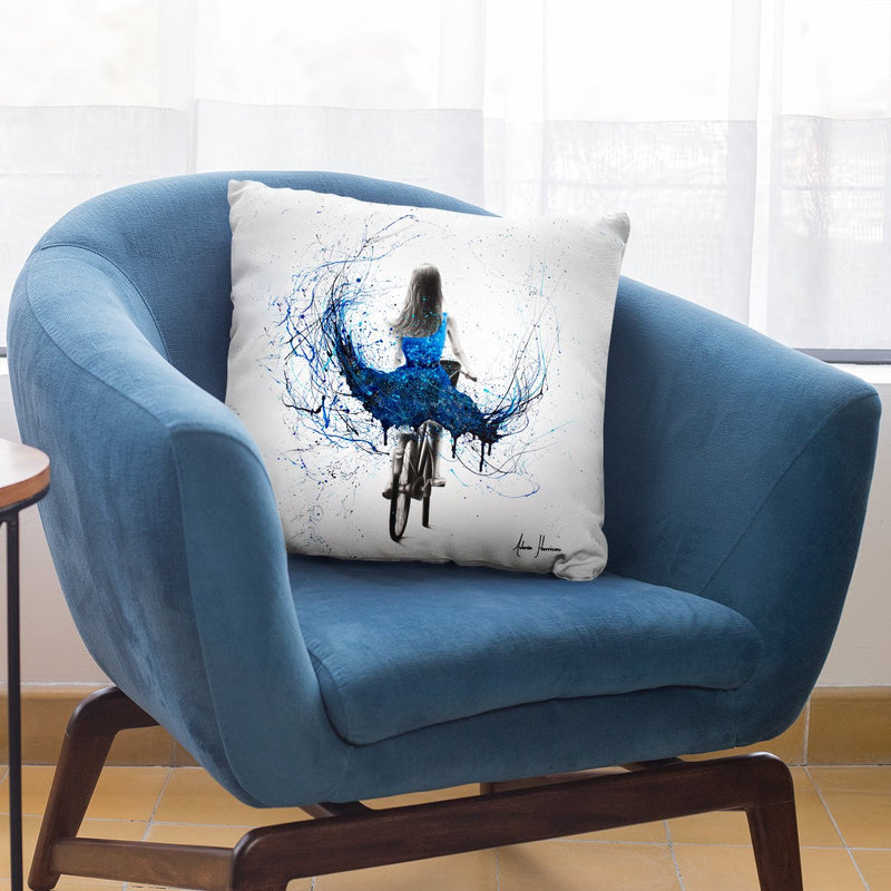 River Ride Throw Pillow By Ashvin Harrison