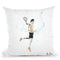 Roger Federer Inspired- Maestro Throw Pillow By Ashvin Harrison