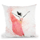 Rose Petal Dance Throw Pillow By Ashvin Harrison