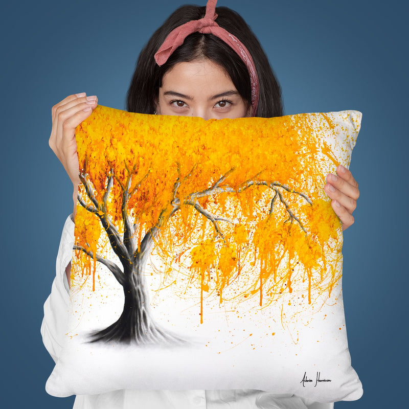 Rusting Desert Tree Throw Pillow By Ashvin Harrison