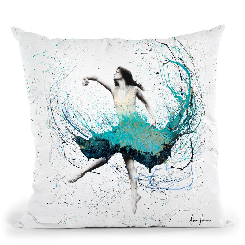 Sky Opal Dancer Throw Pillow By Ashvin Harrison