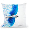 Blue Healing Bird Throw Pillow By Ashvin Harrison