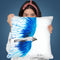 Blue Healing Bird Throw Pillow By Ashvin Harrison