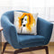 Sunflower Girl Throw Pillow By Ashvin Harrison