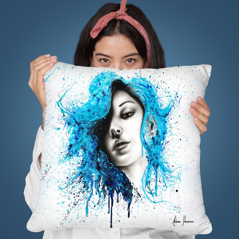 The Allure Of Aphrodite Throw Pillow By Ashvin Harrison