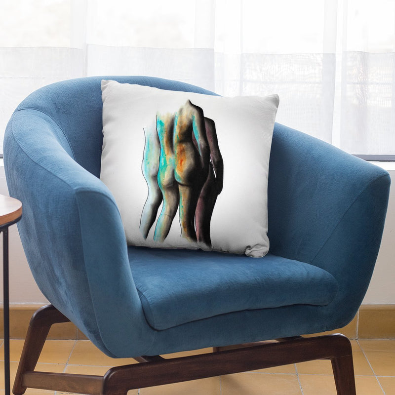 Three Places In Time Throw Pillow By Ashvin Harrison