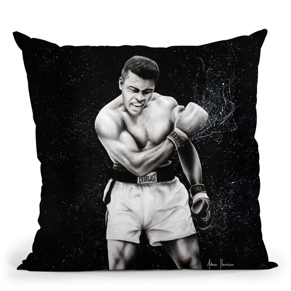 Touch Of A Champion Throw Pillow By Ashvin Harrison
