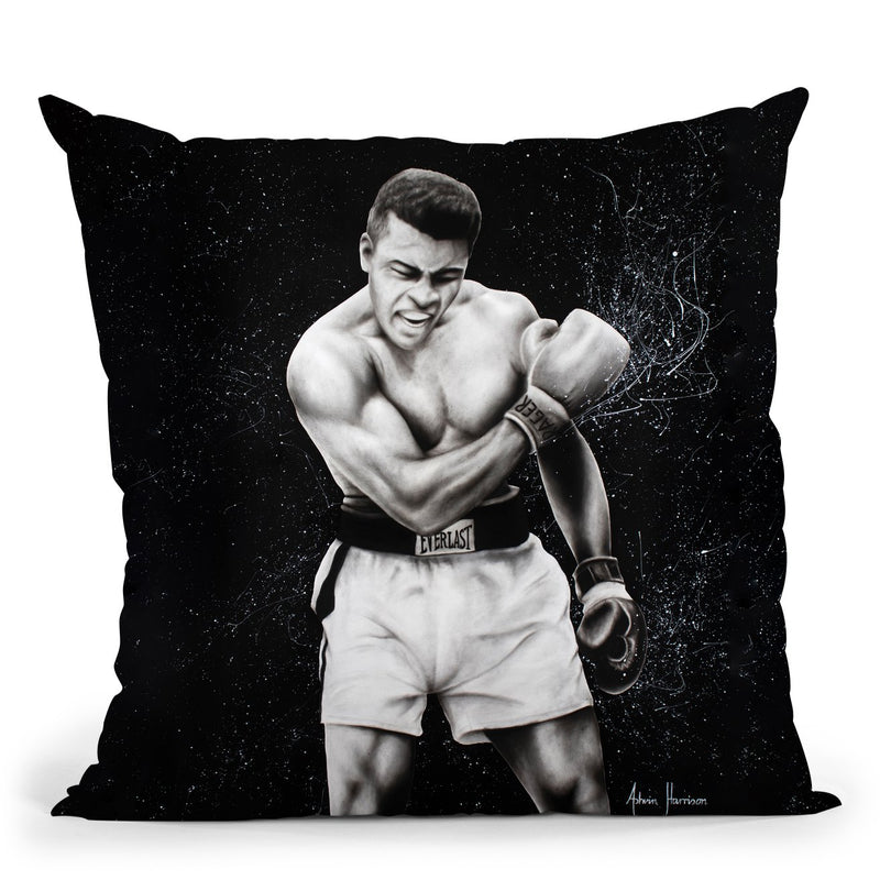Touch Of A Champion Throw Pillow By Ashvin Harrison