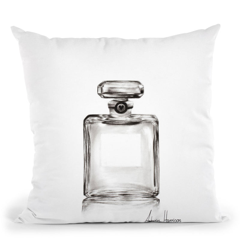 Valentines Day Perfume Throw Pillow By Ashvin Harrison