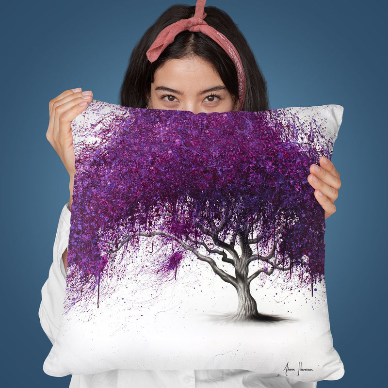 Violetadows Throw Pillow By Ashvin Harrison