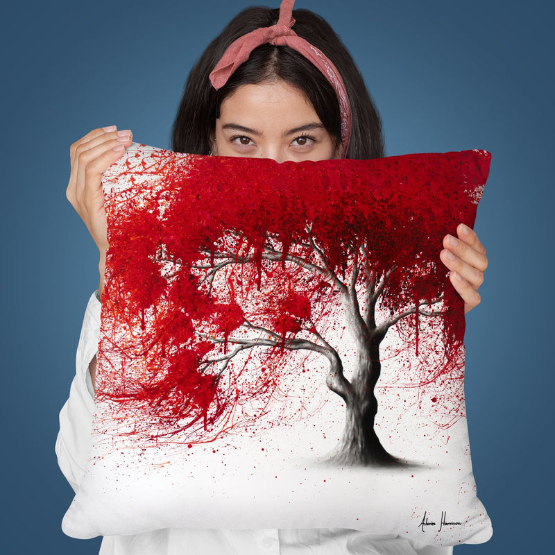 Western Iron Tree Throw Pillow By Ashvin Harrison
