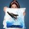 Whale Waves Throw Pillow By Ashvin Harrison