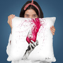 Wine Night Throw Pillow By Ashvin Harrison