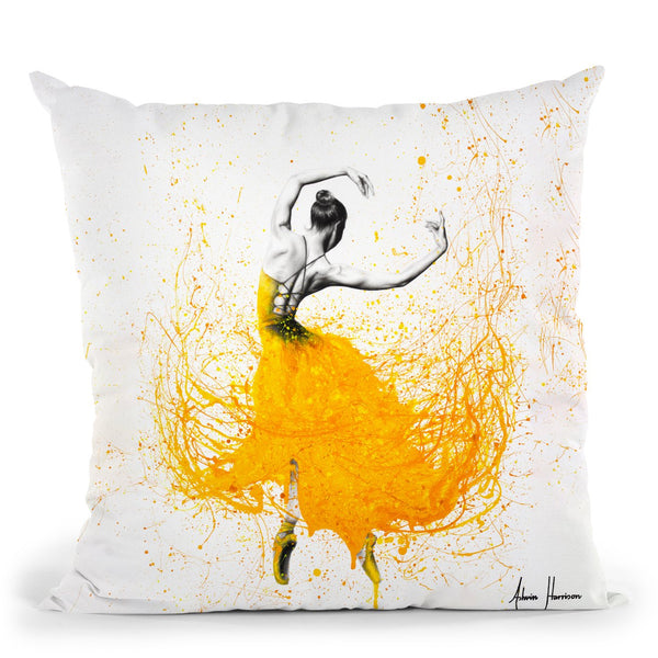 Daisy Dance Throw Pillow By Ashvin Harrison