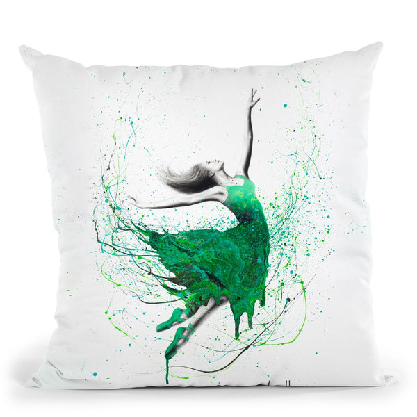 Healing Hills Dancer Throw Pillow By Ashvin Harrison