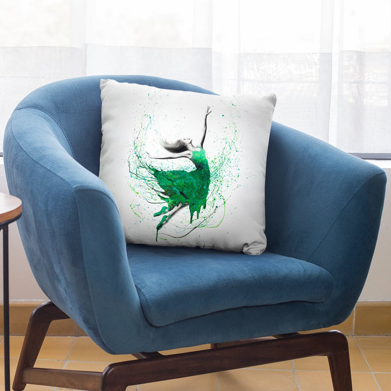 Healing Hills Dancer Throw Pillow By Ashvin Harrison