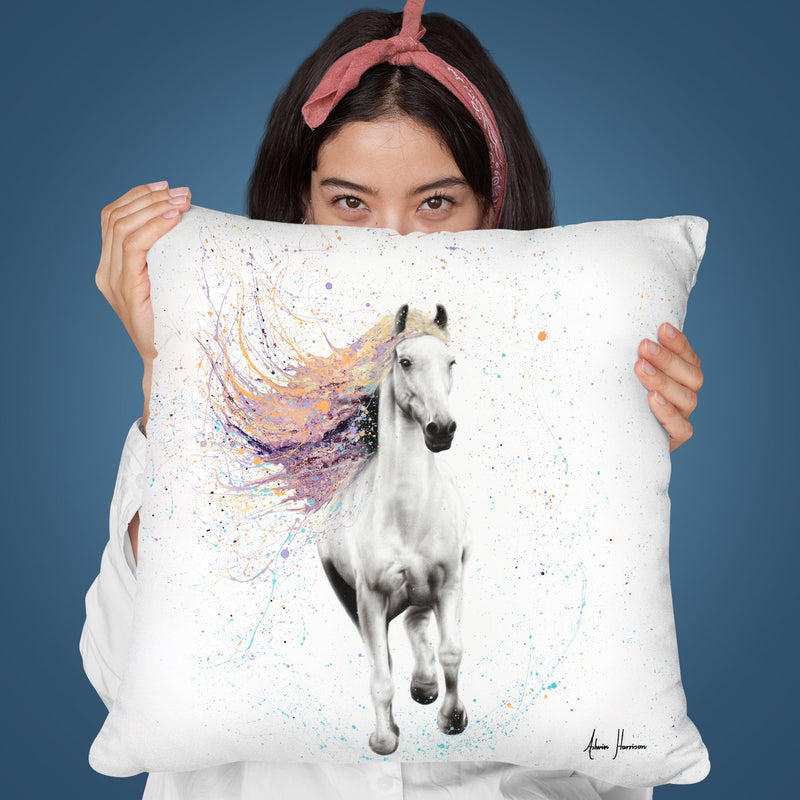 Horse Of Rhythm Throw Pillow By Ashvin Harrison