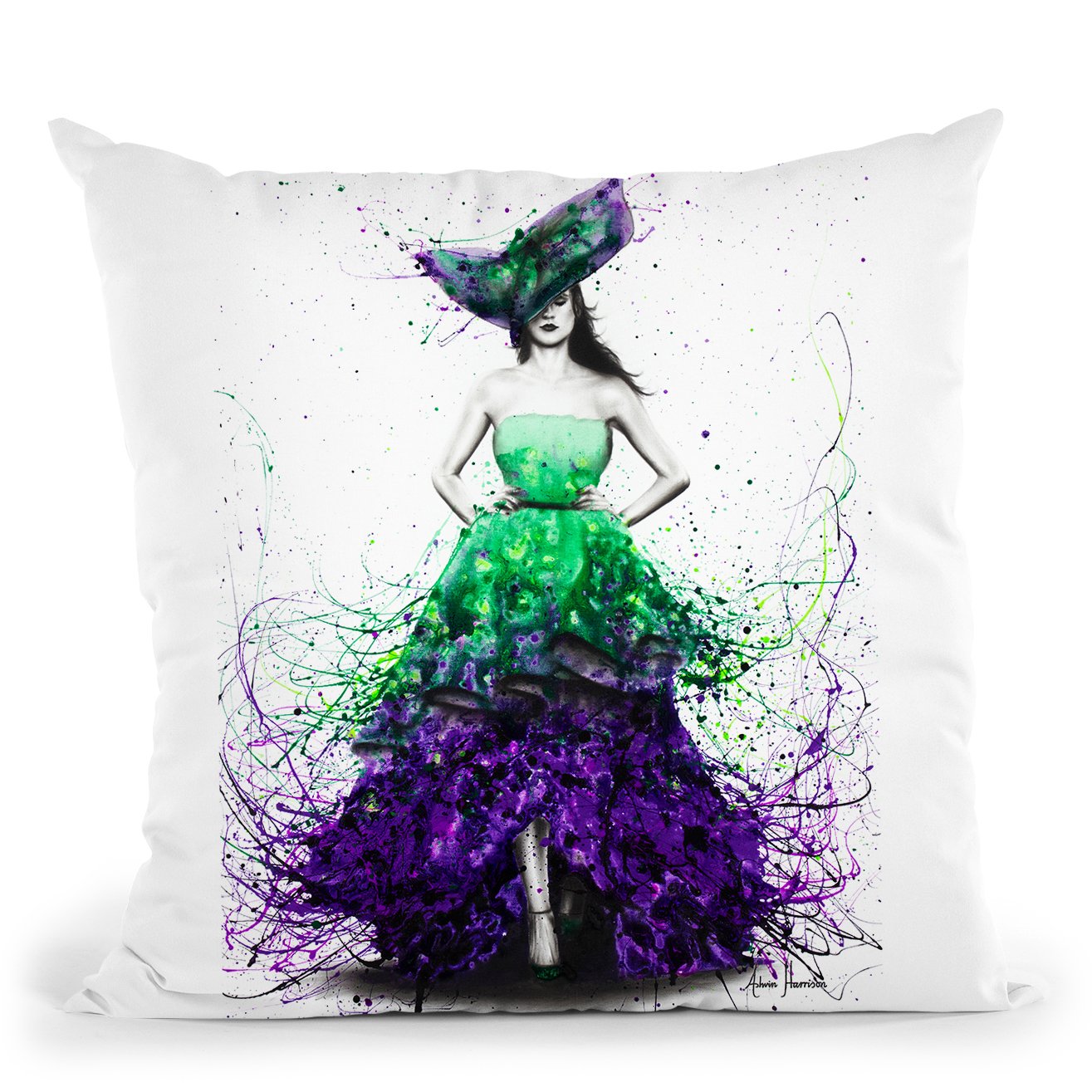 A Melbourne Night Throw Pillow By Ashvin Harrison