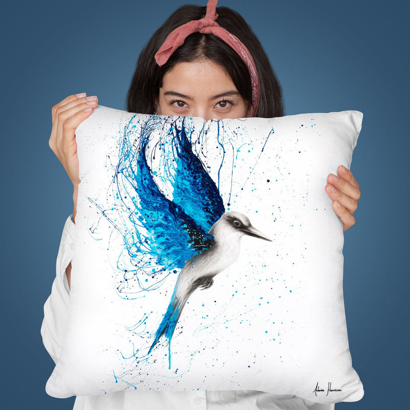 Aussie Blue Throw Pillow By Ashvin Harrison