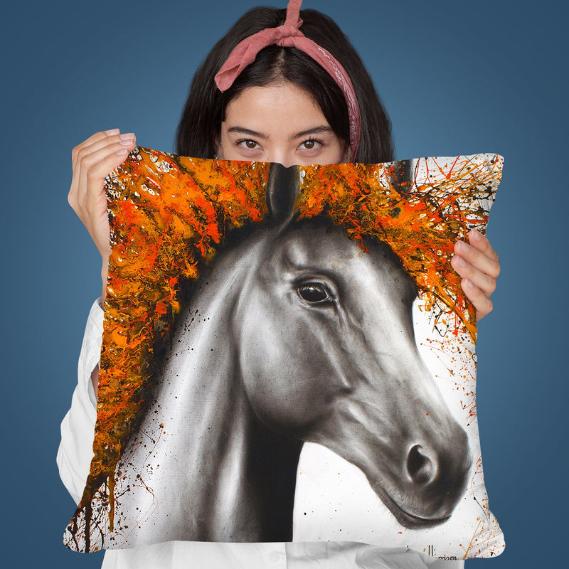 Cadmium Sunset Throw Pillow By Ashvin Harrison