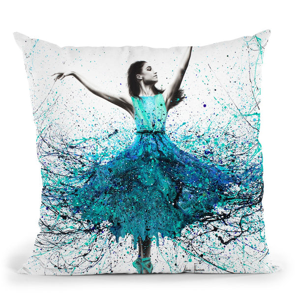 Coral Night Dancer Throw Pillow By Ashvin Harrison