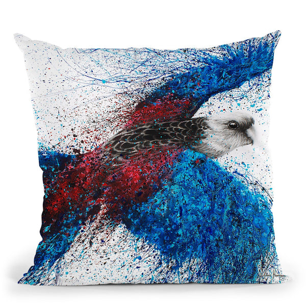 Crimson Rosella Throw Pillow By Ashvin Harrison