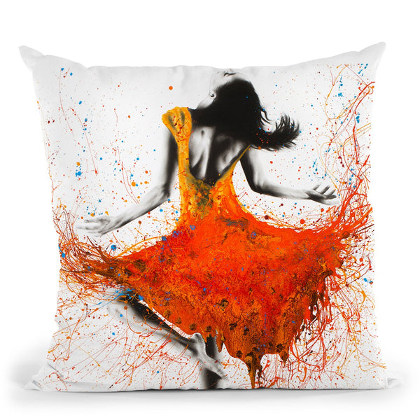 Desert Storm Dance Throw Pillow By Ashvin Harrison