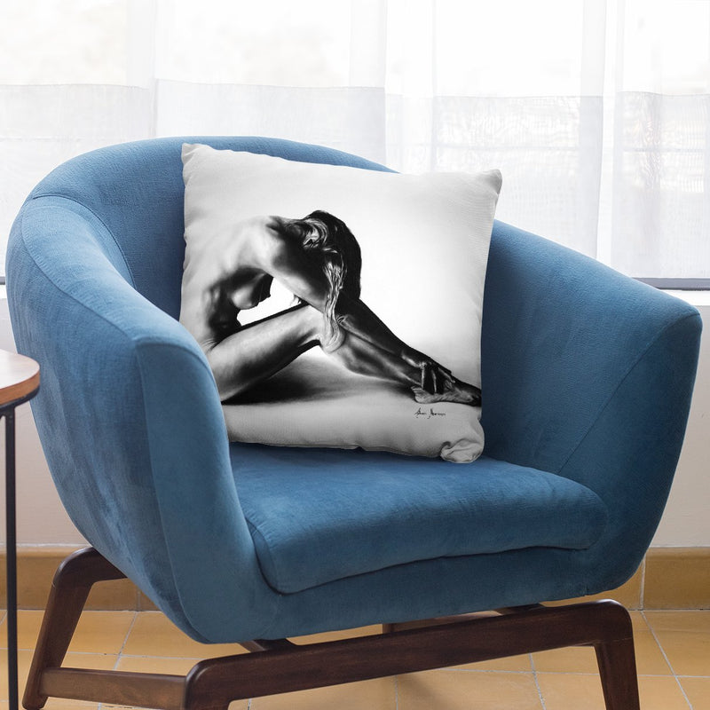 Early Stretch Throw Pillow By Ashvin Harrison