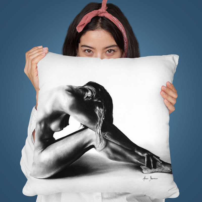 Early Stretch Throw Pillow By Ashvin Harrison