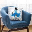 Easy Sunday Morning Throw Pillow By Ashvin Harrison