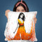 Electric Flame Throw Pillow By Ashvin Harrison