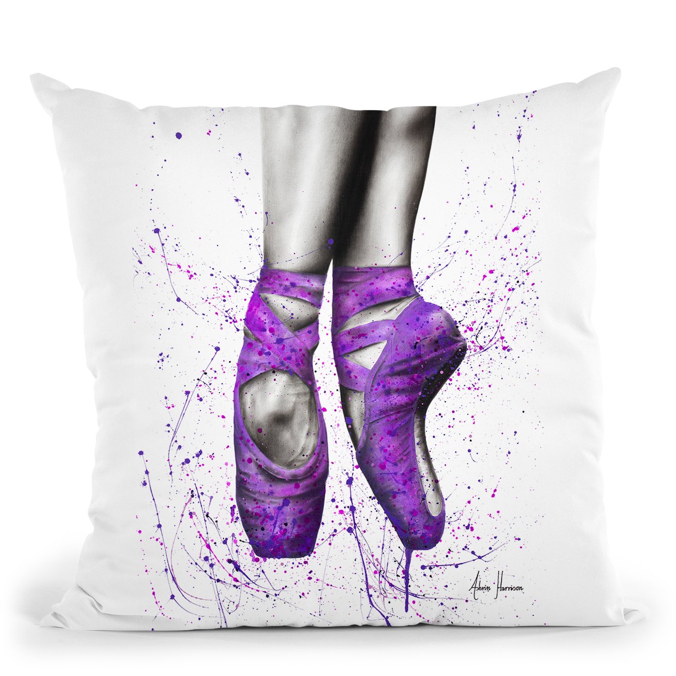 A Soft Night Throw Pillow By Ashvin Harrison