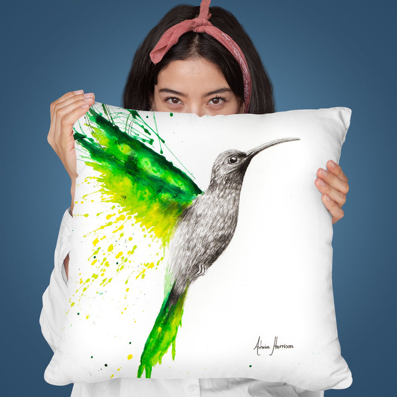 Emerald Sun Throw Pillow By Ashvin Harrison