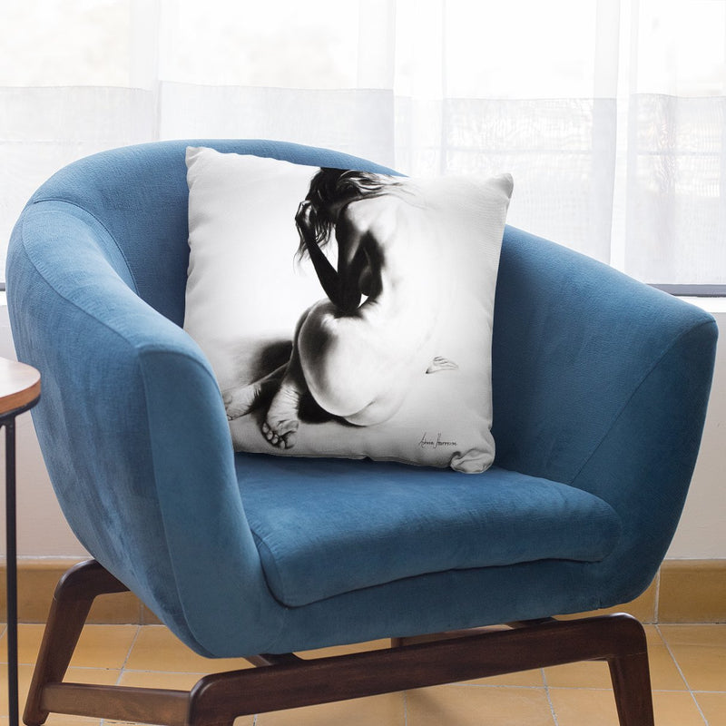 Emotional Beauty Throw Pillow By Ashvin Harrison