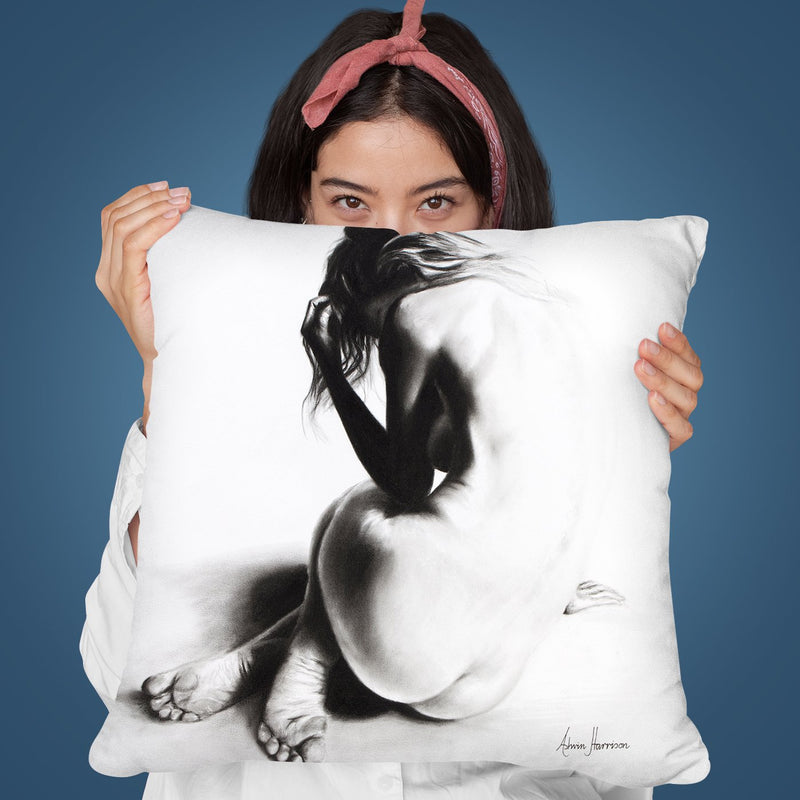 Emotional Beauty Throw Pillow By Ashvin Harrison