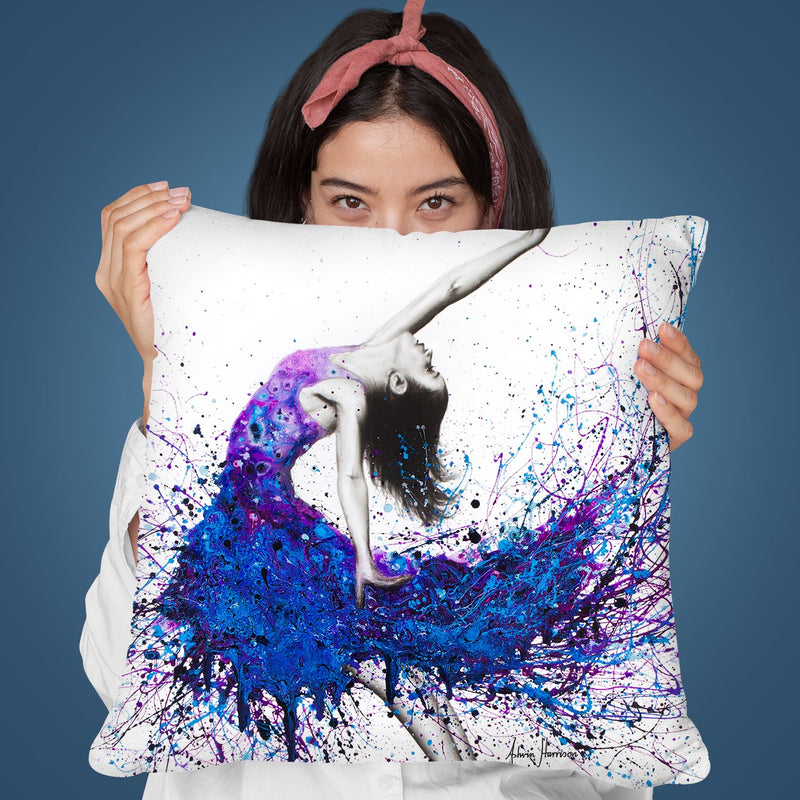 Evening Sky Dancer Throw Pillow By Ashvin Harrison