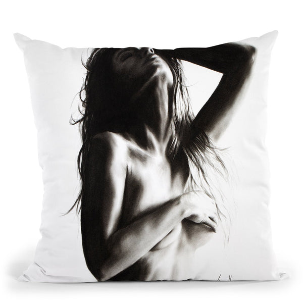 Existential Woman Iv Throw Pillow By Ashvin Harrison