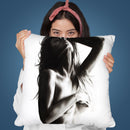 Existential Woman Iv Throw Pillow By Ashvin Harrison