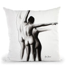 Existential Woman Ix Throw Pillow By Ashvin Harrison