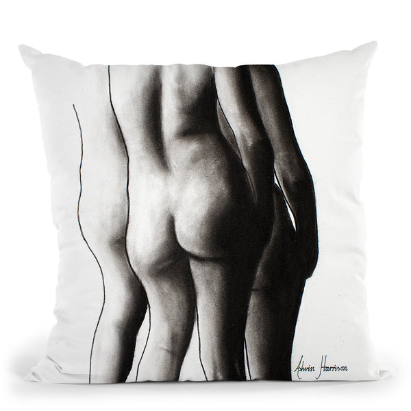 Existential Woman Viii Throw Pillow By Ashvin Harrison