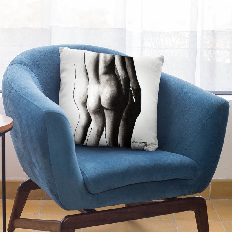 Existential Woman Viii Throw Pillow By Ashvin Harrison