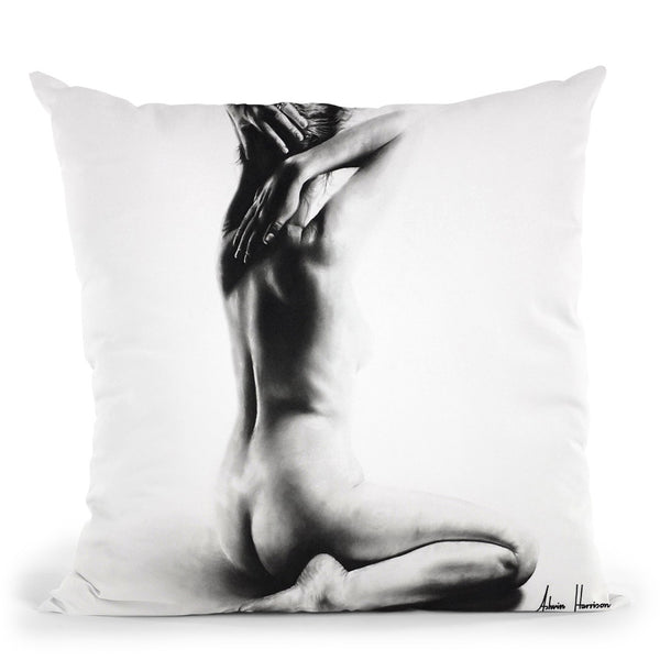 Jessica Stretch Throw Pillow By Ashvin Harrison