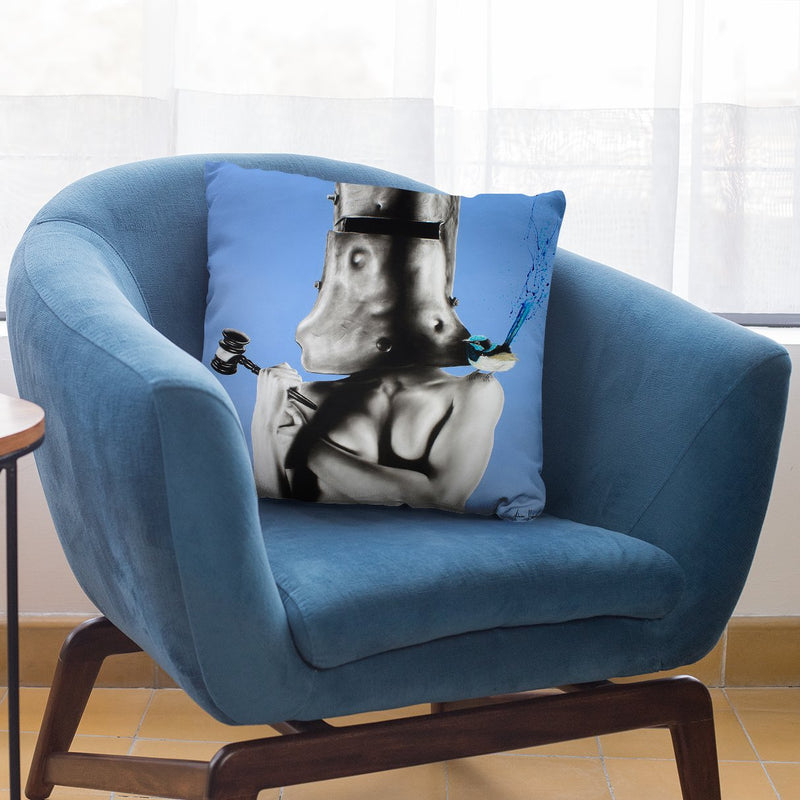 Kelly Judgment Throw Pillow By Ashvin Harrison