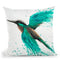 Kingfisher Tropics Throw Pillow By Ashvin Harrison