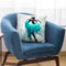 Kingfisher Woman Throw Pillow By Ashvin Harrison