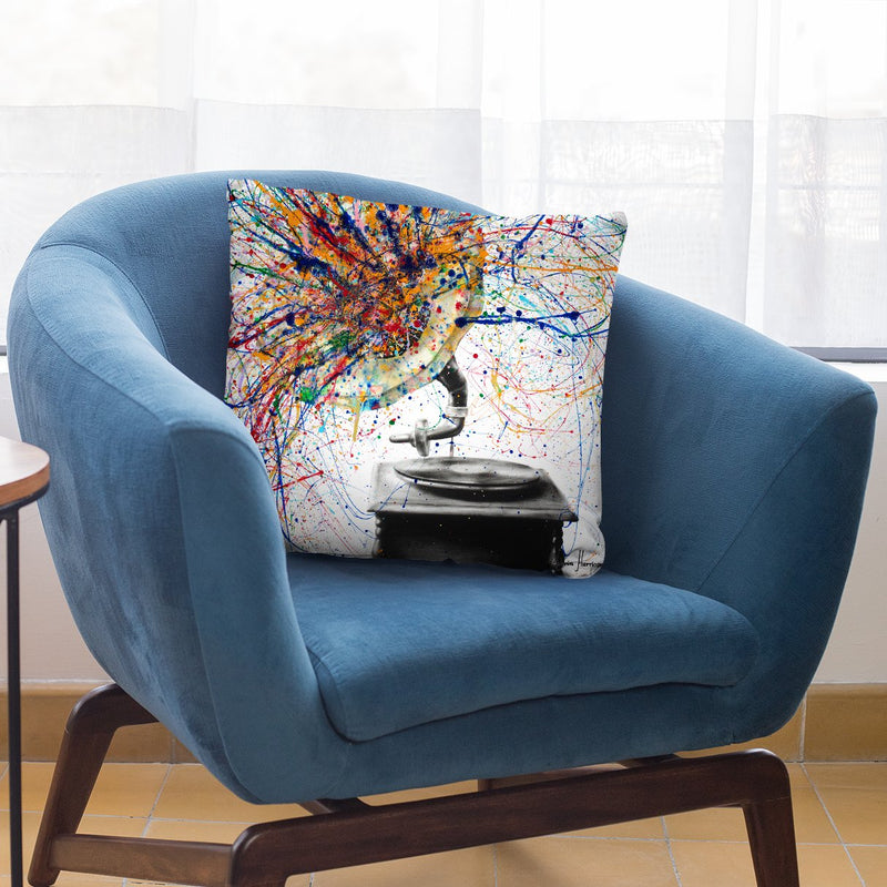 Louder Throw Pillow By Ashvin Harrison