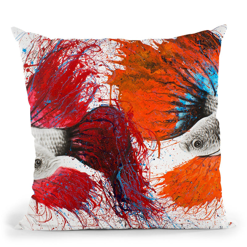 Mexican Standoff Throw Pillow By Ashvin Harrison
