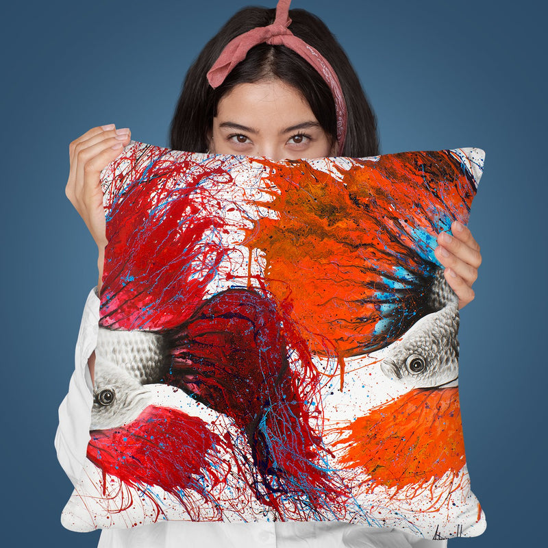Mexican Standoff Throw Pillow By Ashvin Harrison